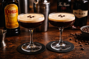 Welke koffielikeur gaat er in een Espresso Martini?