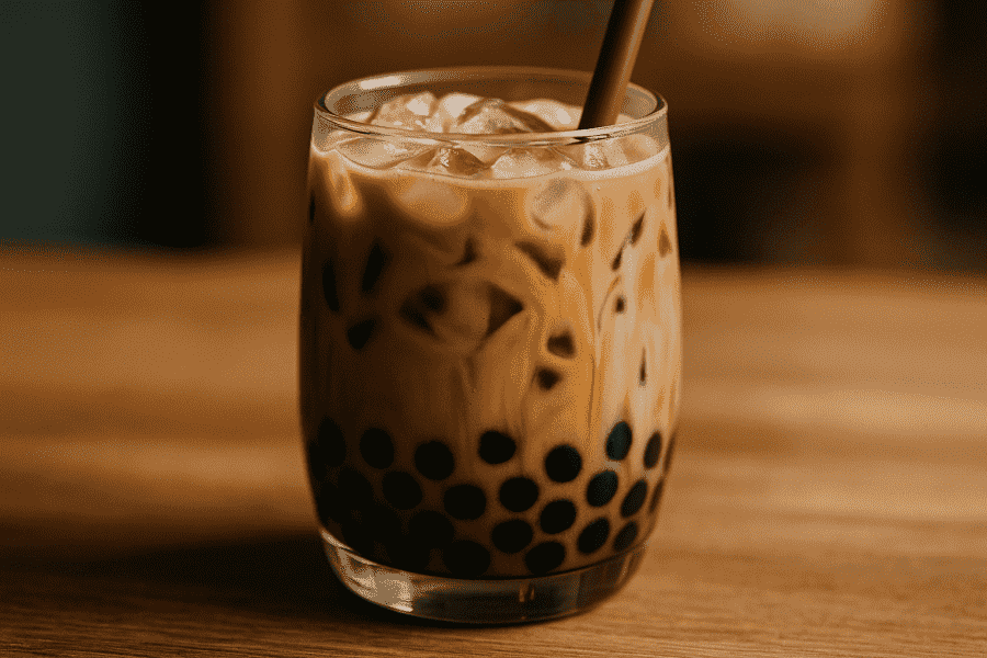 Bubble coffee van Café du Jour