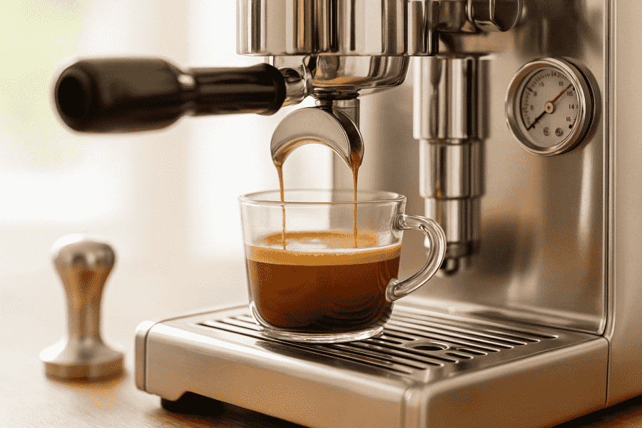 Hoe stel je je espressomachine goed af