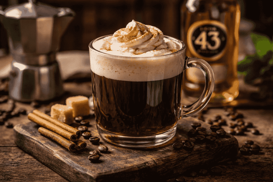 Koffielikeur in Spaanse koffie