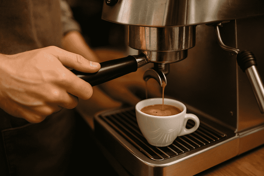 Een espresso zonder fouten