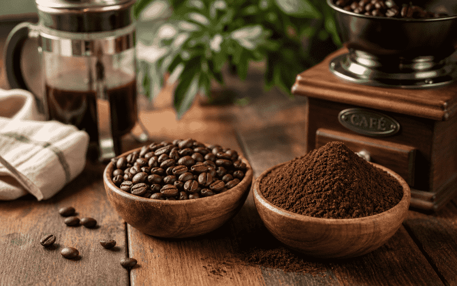 Wat is het verschil tussen vers gemalen koffie en voorgemalen koffie?