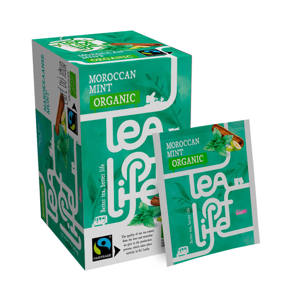 Moroccan Mint Biologisch Fairtrade Tea of Life 25 theezakjes