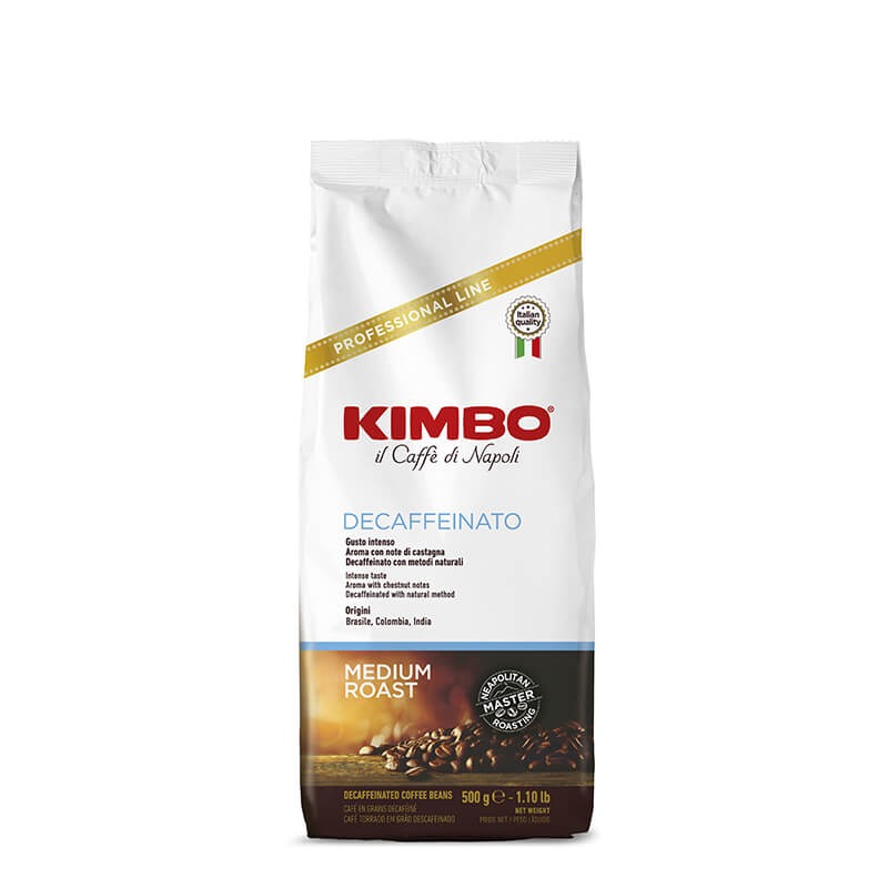 Kimbo Decaffeinato koffiebonen 500 gram