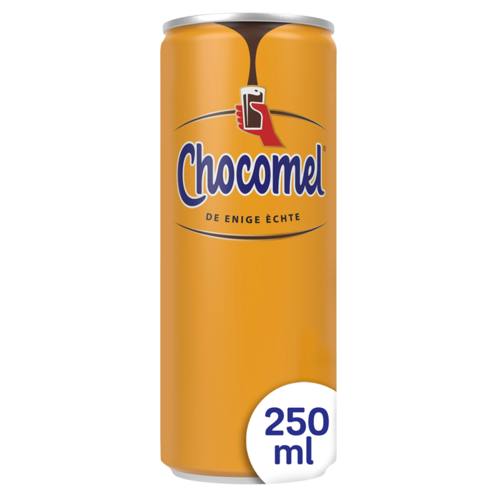 Chocomel 250 ml. tray 24 blikken Nederlands statiegeld