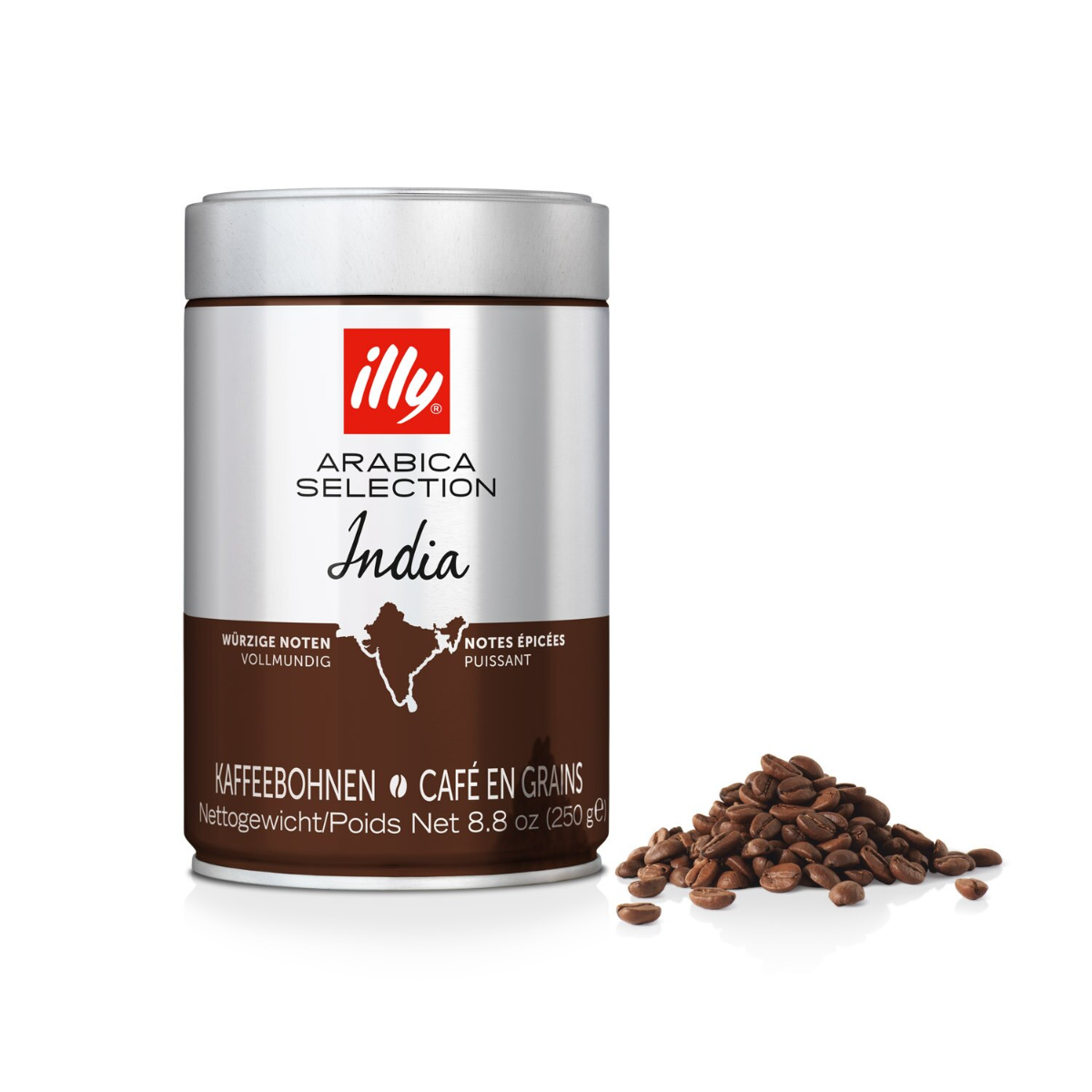 illy koffiebonen Arabica Selection India 250 gram