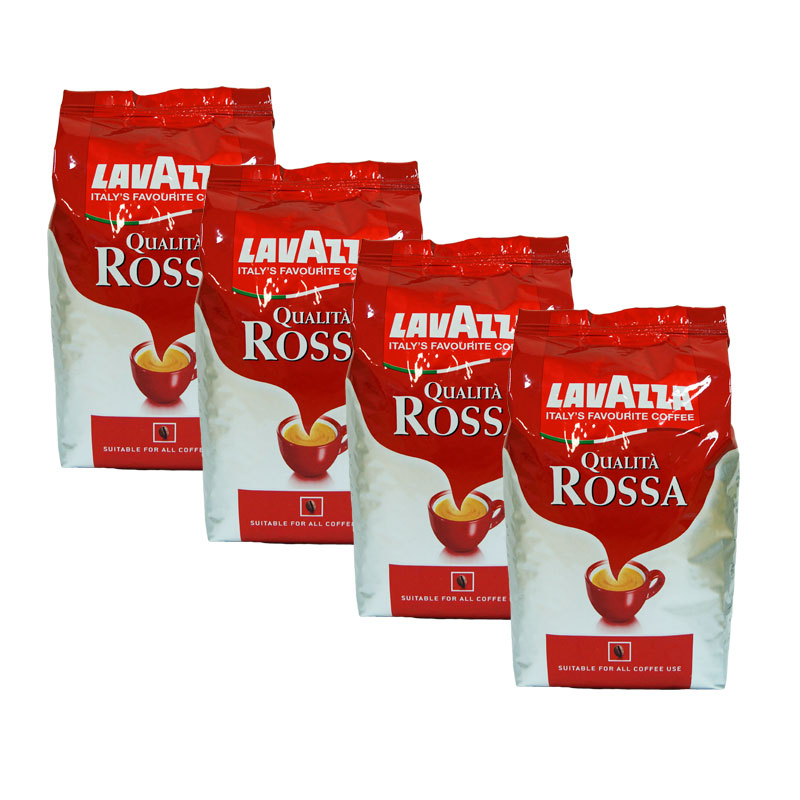 Lavazza Qualita Rossa 4 kg koffiebonen voordeeldoos