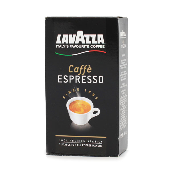 Lavazza Caffe Espresso koffie gemalen koffie 250 gram