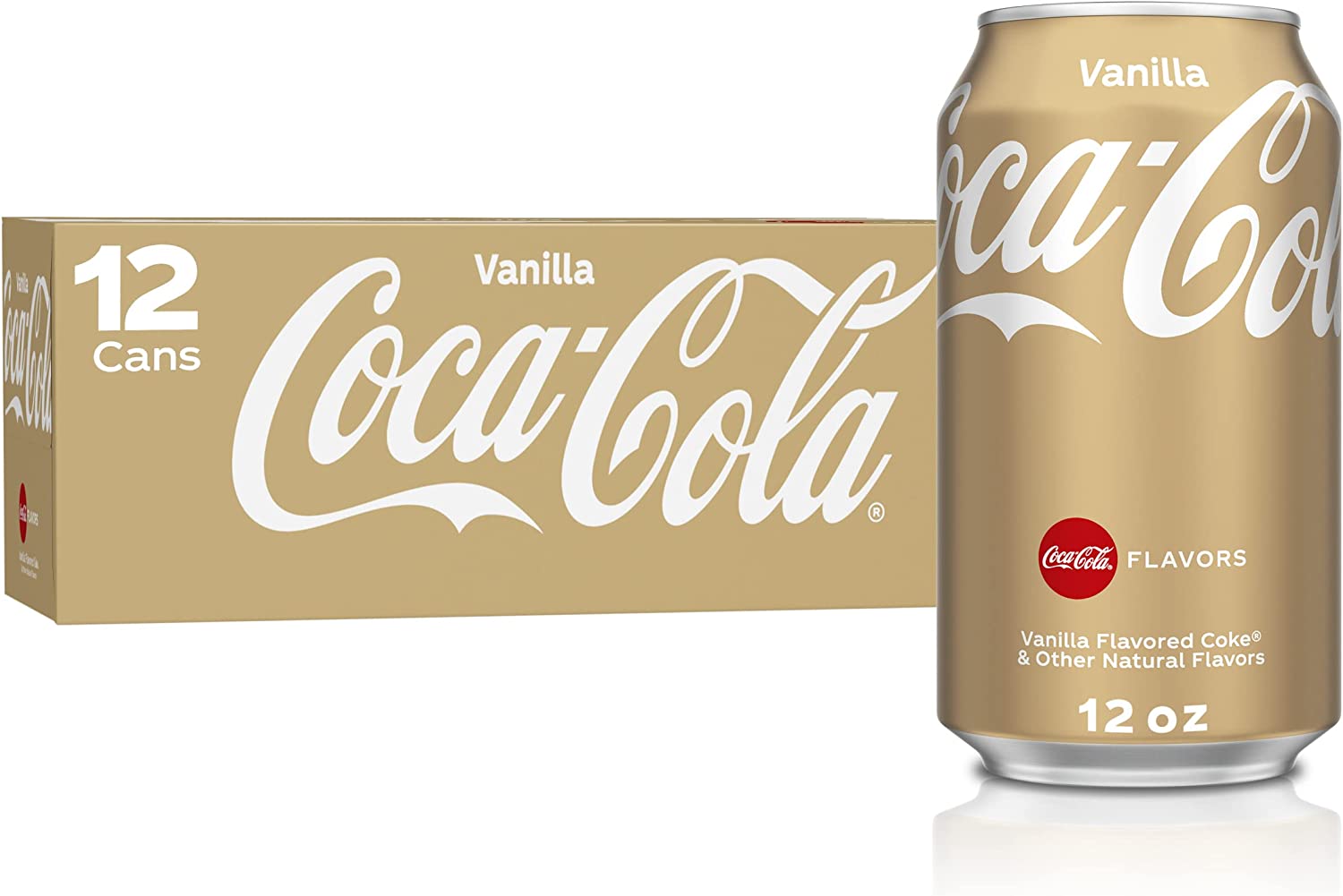 Coca Cola USA Vanilla 355 ml. tray 12 blikken