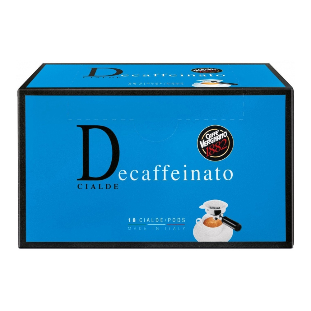 Caffè Vergnano ESE serving pods Decaffeinato 18 stuks