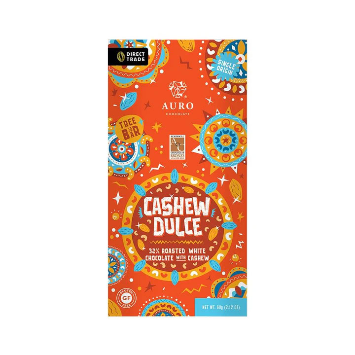 Auro Cashew Dulce 32 witte chocolade