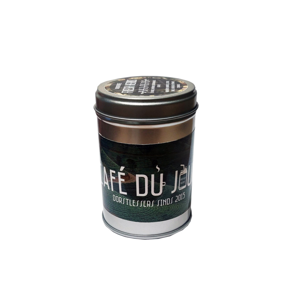 Fresh Herbs - kruiden thee 40 gram in blik - Cafe du Jour losse thee