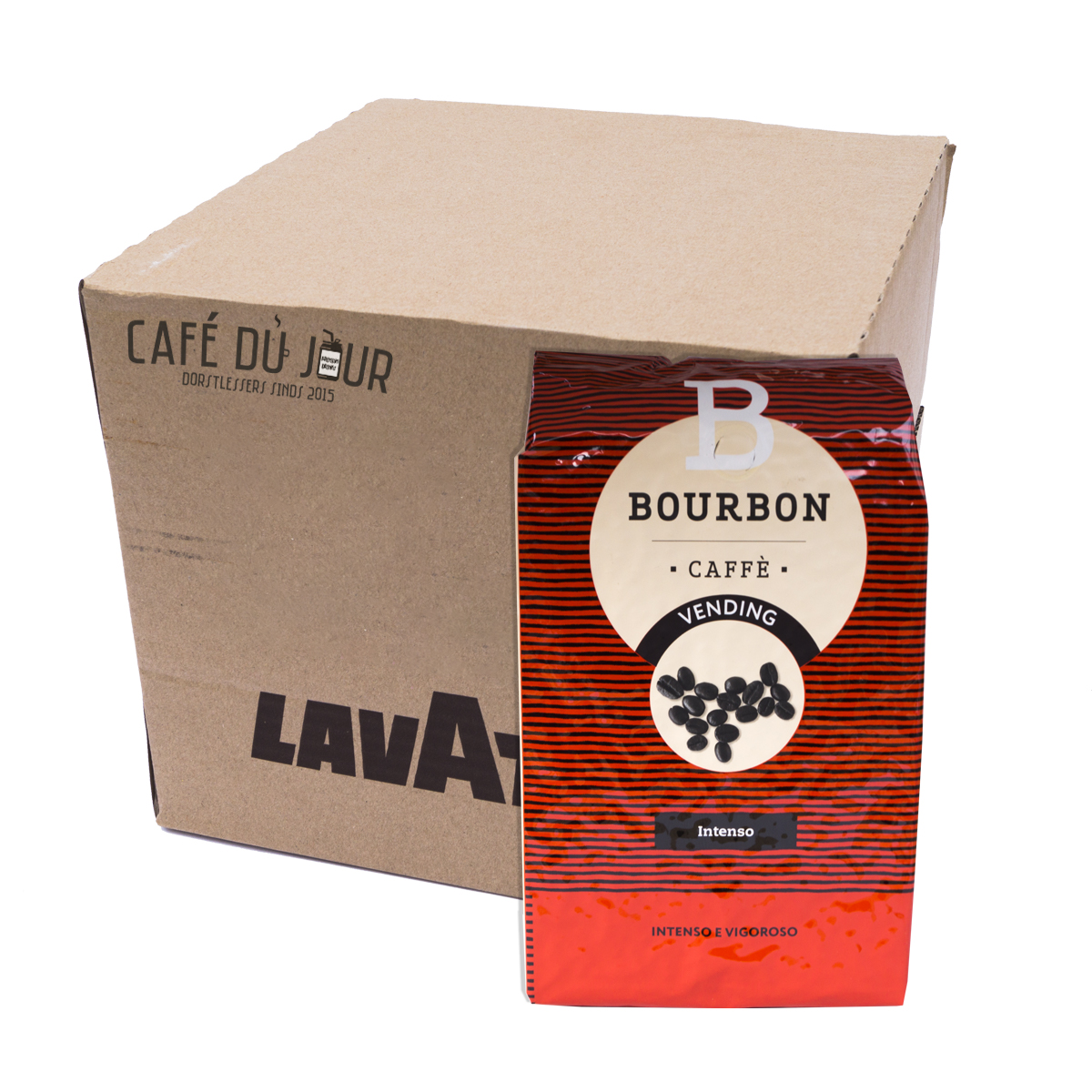 Lavazza Bourbon Vending Intenso 6 kg koffiebonen
