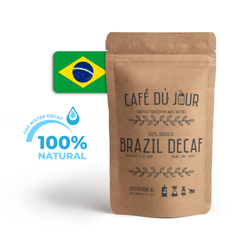 Café du Jour 100 arabica Decaf 250 gram
