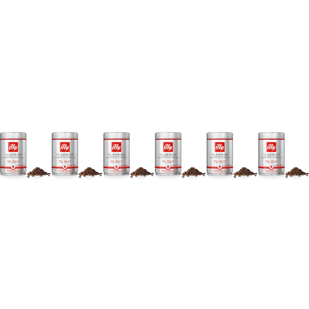 illy Classico - koffiebonen - 6 x 250 gram