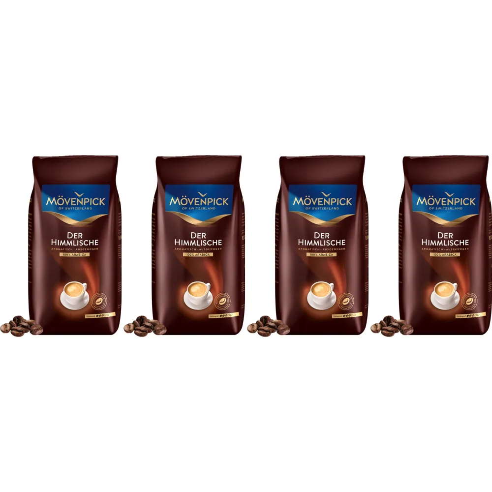 Mövenpick Der Himmlische - koffiebonen - 4 x 1 kilo