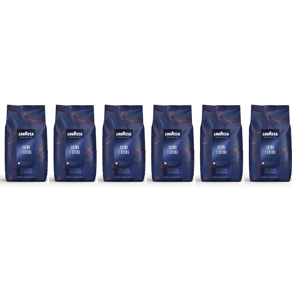 Lavazza Blue Line Crema e Aroma - koffiebonen - 6 x 1 kilo