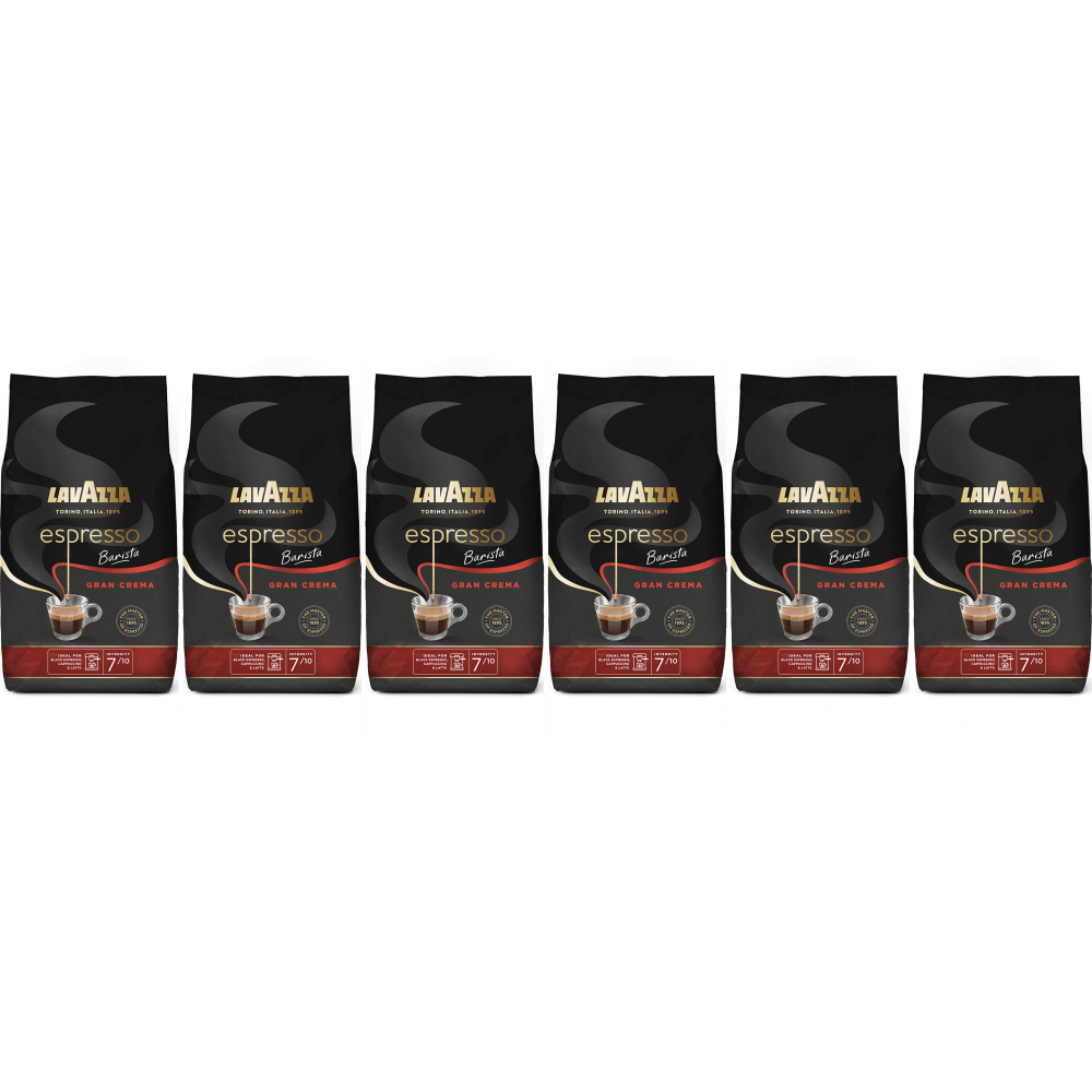 Lavazza Espresso Barista Gran Crema - koffiebonen - 6 x 1 kilo