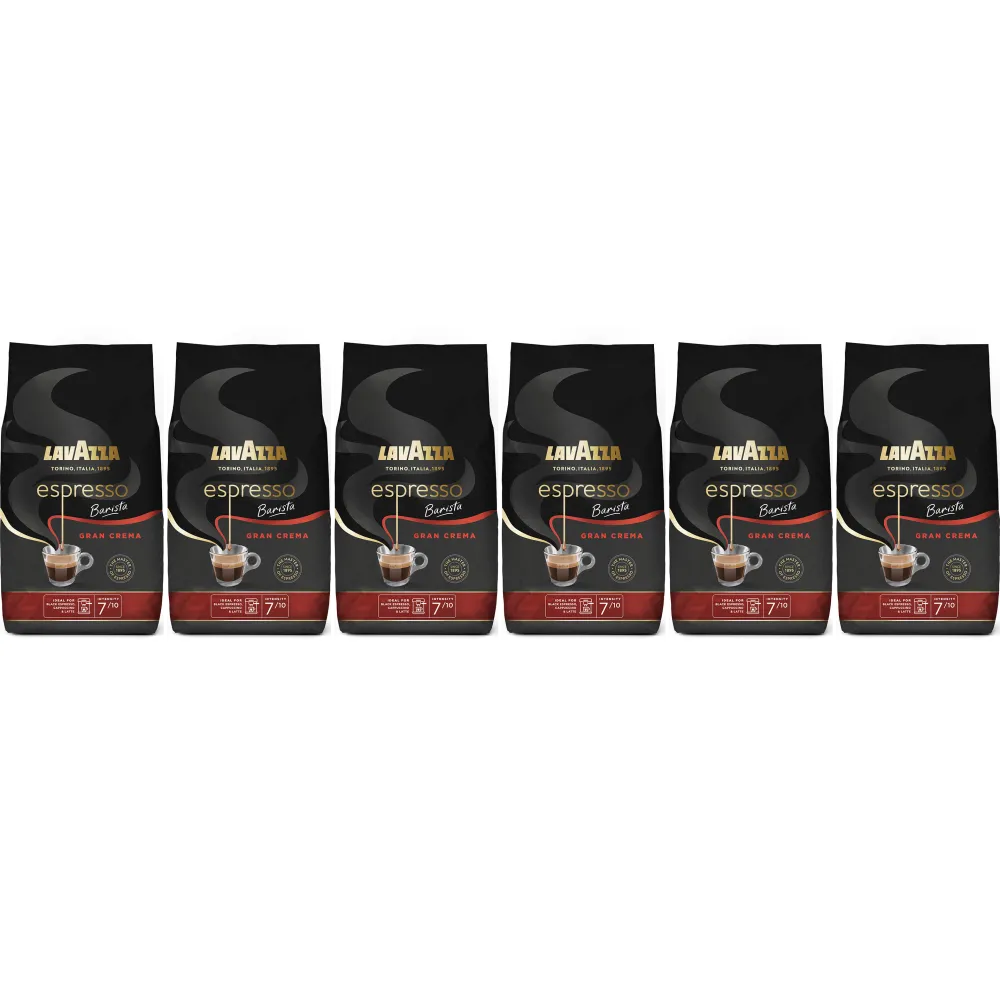 Lavazza Espresso Barista Gran Crema - koffiebonen - 4 x 1 kilo
