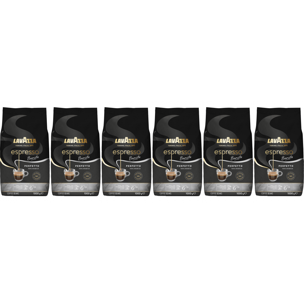 Lavazza Espresso Barista Perfetto - koffiebonen - 6 x 1 kilo