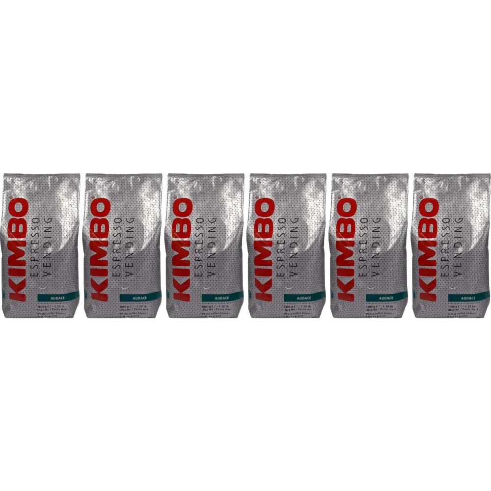 Kimbo Vending Audace - koffiebonen - 6 x 1 kilo