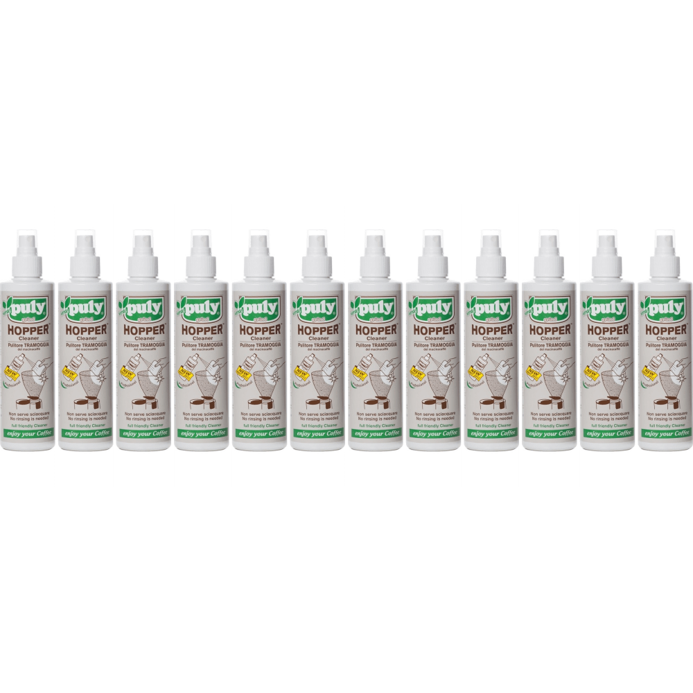 Puly Grind - hopper / bonenreservoir reiniger - 12 x 200 ml afbeelding