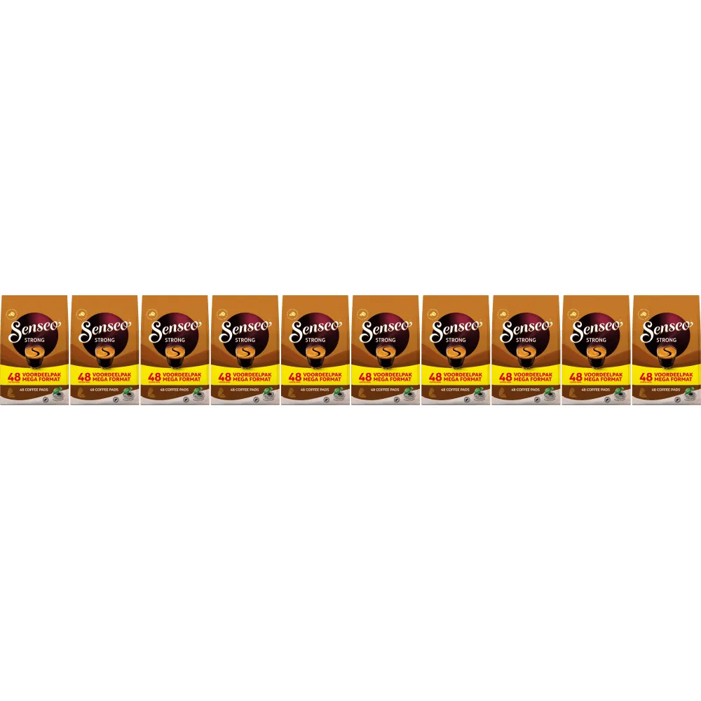 Senseo Strong - koffiepads - 10 x 48 stuks