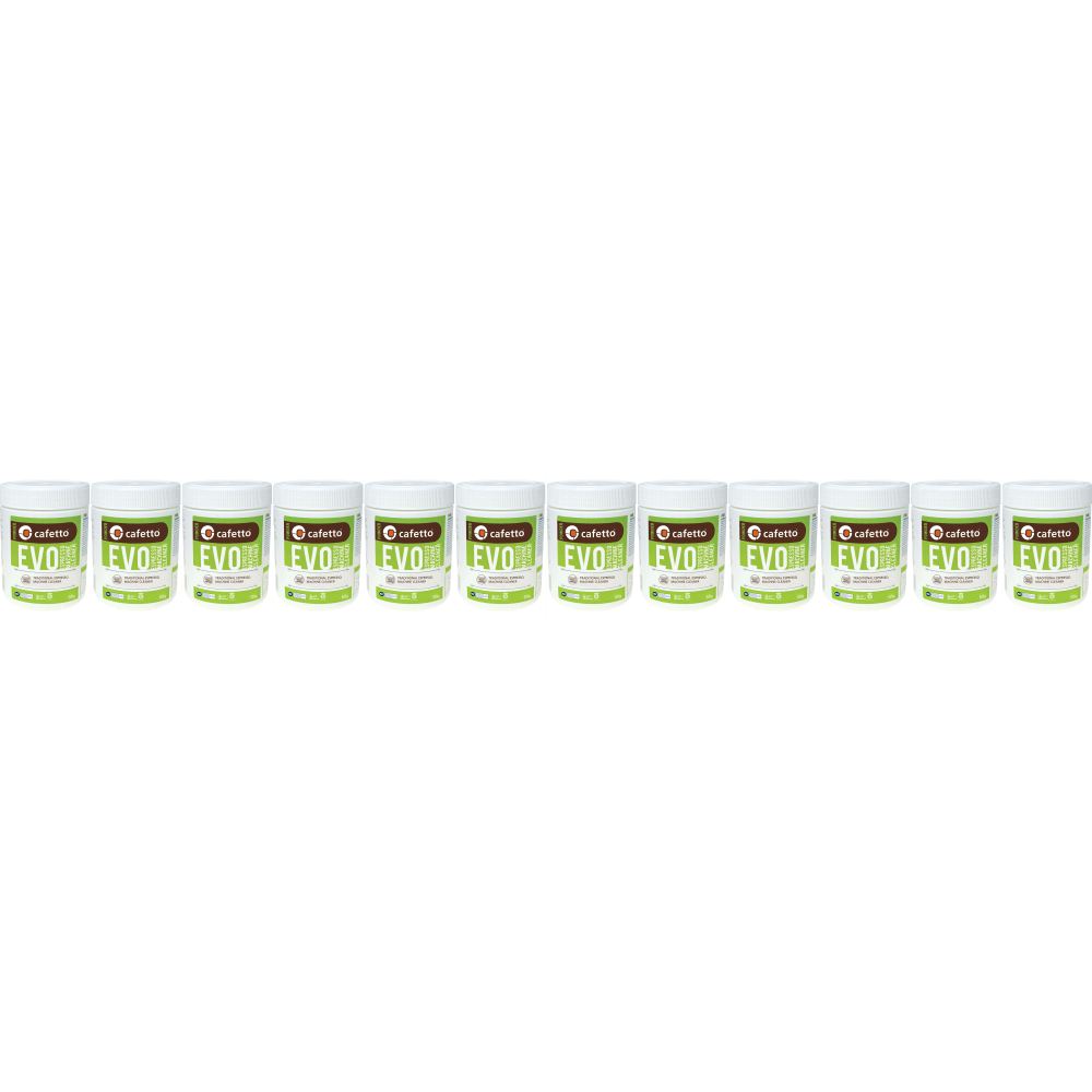 Cafetto EVO® - reinigingspoeder voor koffiemachines - 12 x 500 gram afbeelding