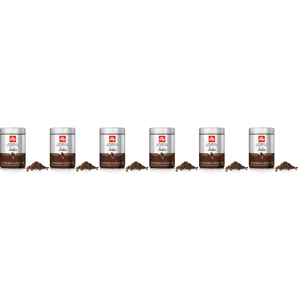 illy - koffiebonen - 6 x Arabica Selection - India - 250 gram