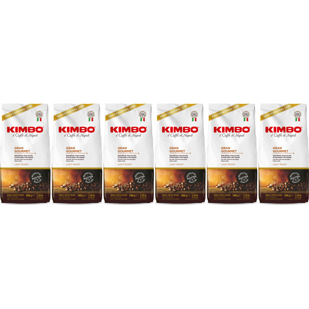 Kimbo Gran Gourmet - coffee beans - 6 x 1 kilo