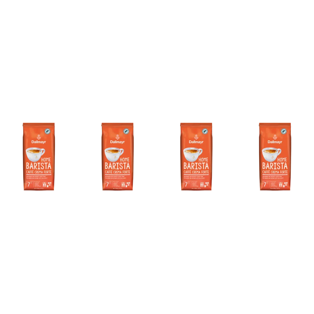 Dallmayr Home Barista Caffè Crema Forte - koffiebonen - 4 x 1 kilo