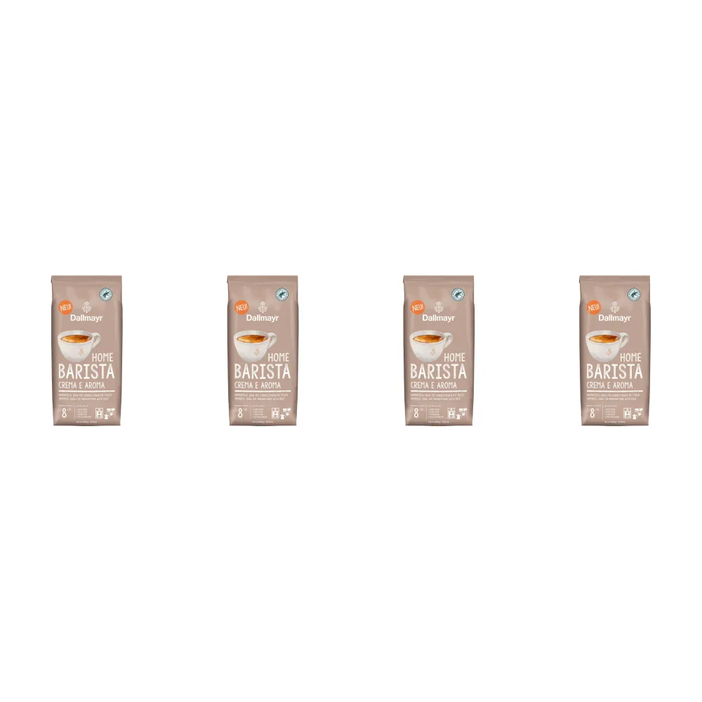 Dallmayr Home Barista Caffè Crema e Aroma - koffiebonen - 4 x 1 kilo