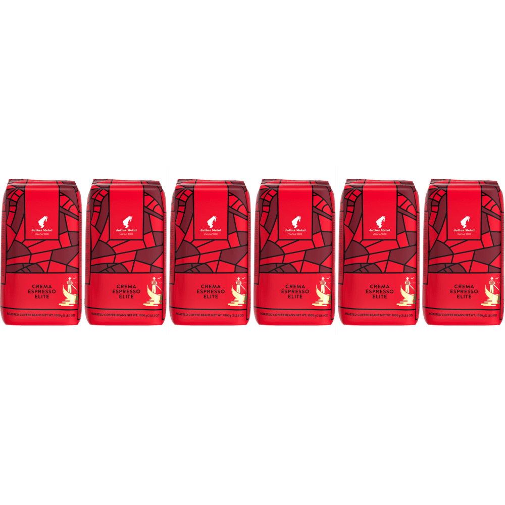 Julius Meinl Crema Espresso Elite Italian Line - koffiebonen - 6 x 1 kilo afbeelding