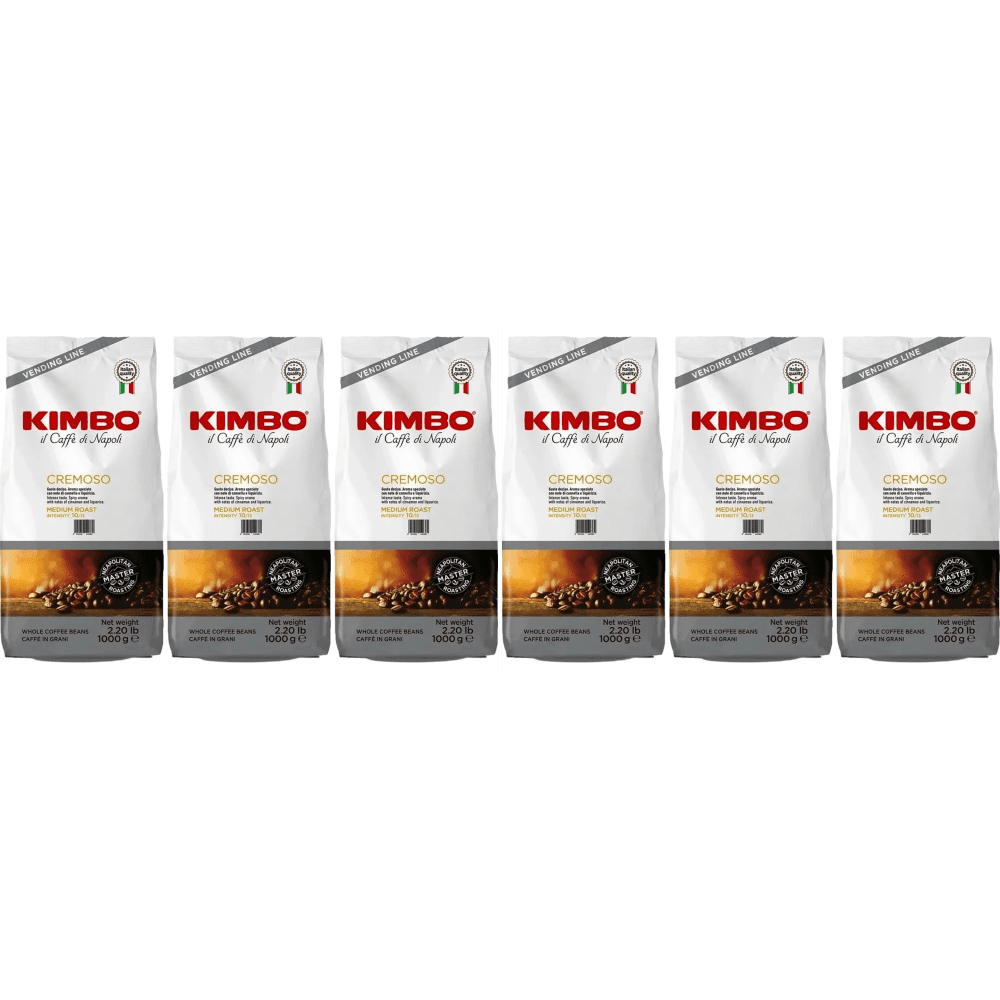 Kimbo Cremoso - koffiebonen - 6 x 1 kilo afbeelding