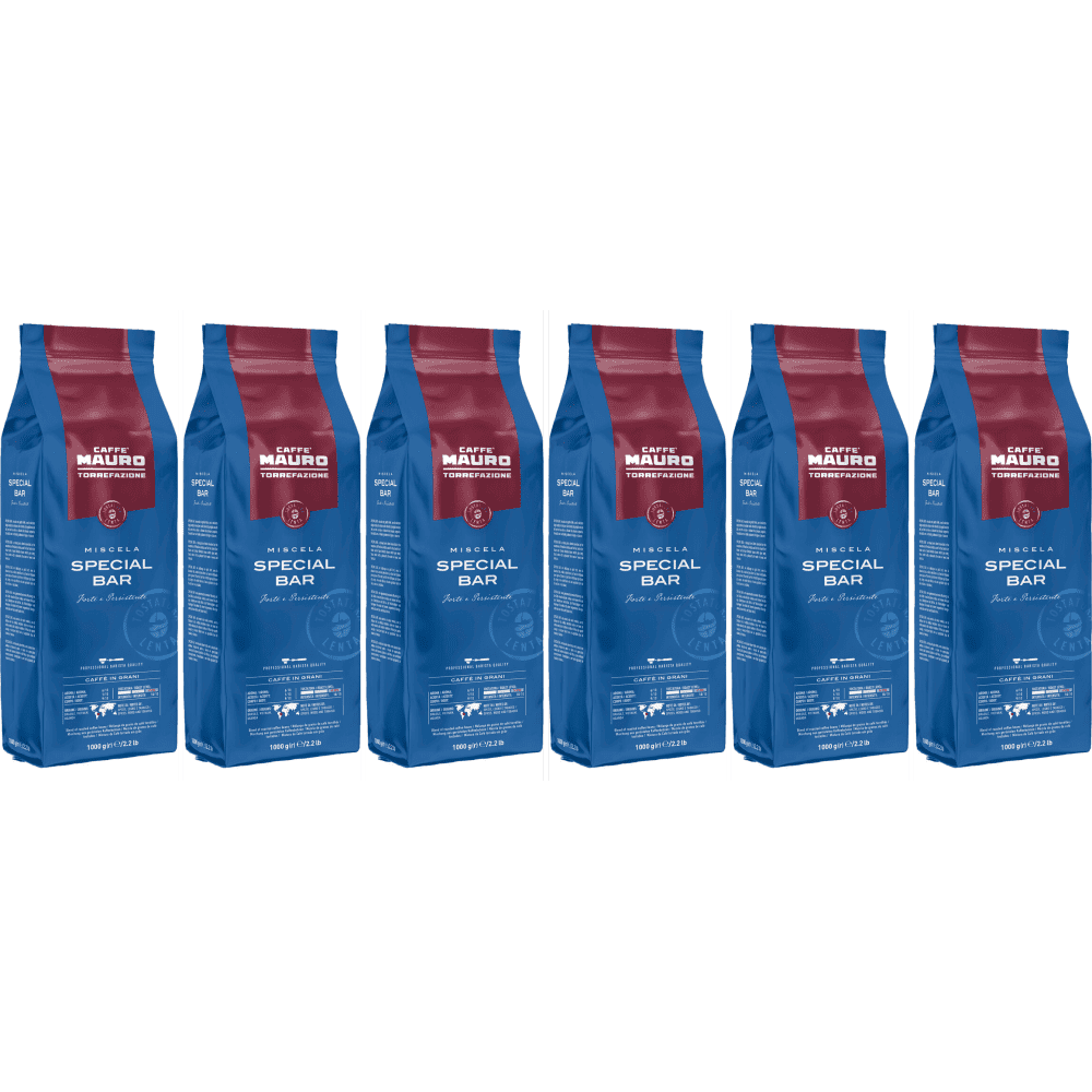 Caffè Mauro Special Bar - koffiebonen - 6 x 1 kilo afbeelding