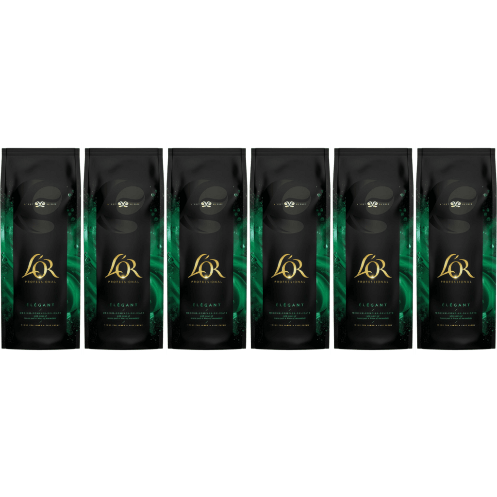 L'OR Espresso Elegant Espresso - koffiebonen - 6 x 1 kilo