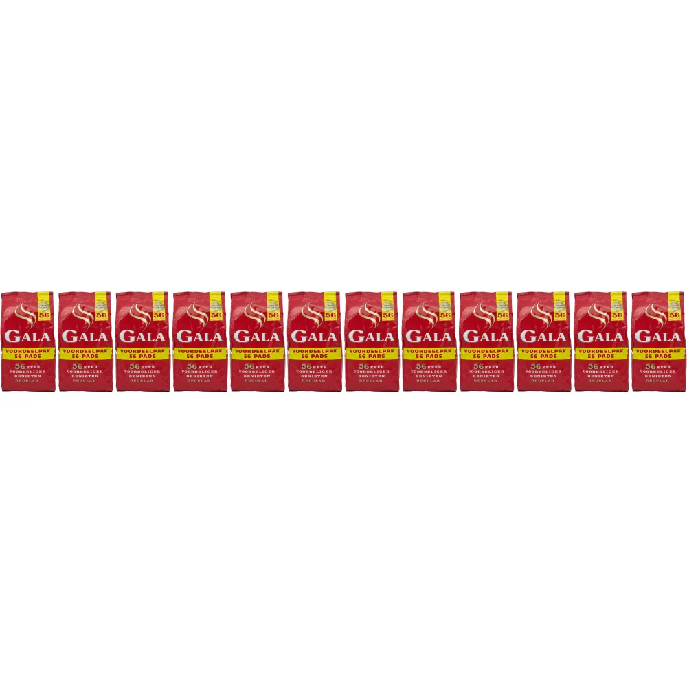 Gala Regular - koffiepads - 12 x 56 stuks