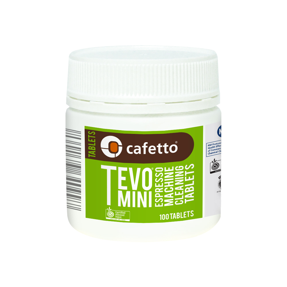 Cafetto Tevo® mini reinigingstabletten voor koffiemachines 15 gram 100 stuks