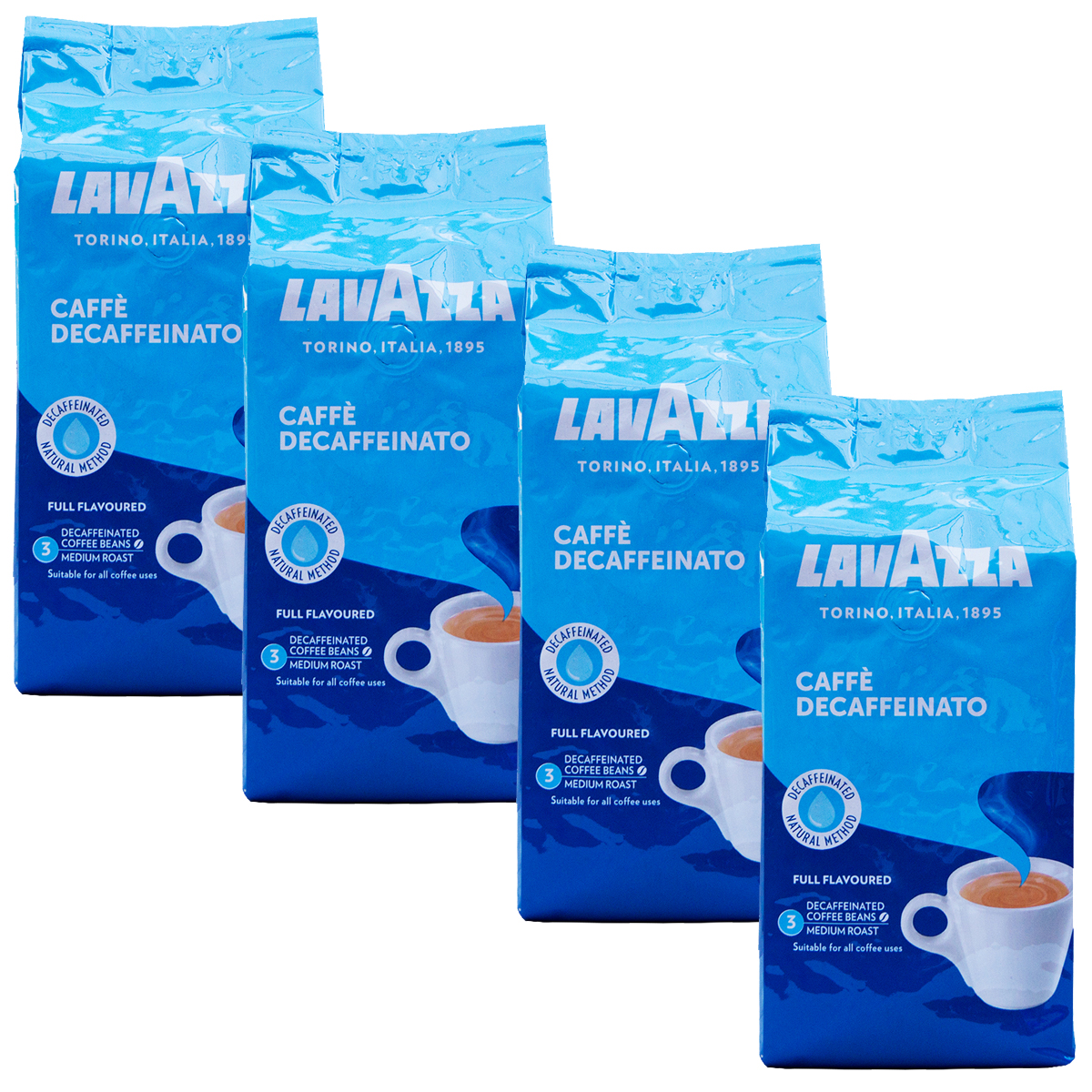 Lavazza Caffè Decaffeinato Cafeïnevrije 2 kg koffiebonen