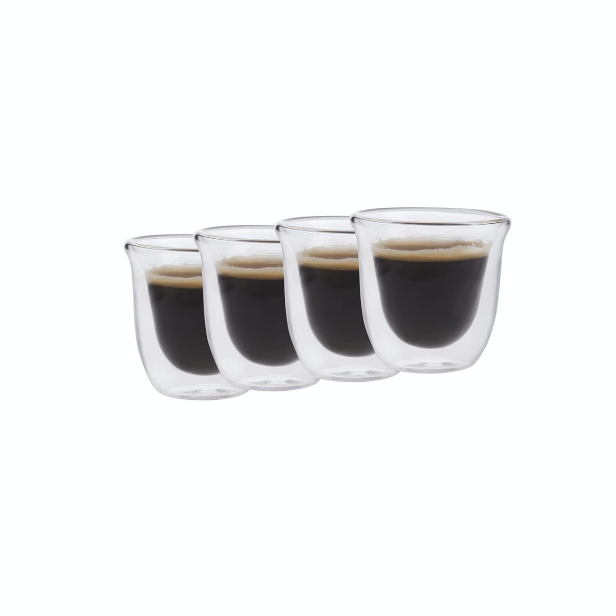 La Cafetière Dubbelwandige Espresso Glazen 4 stuks