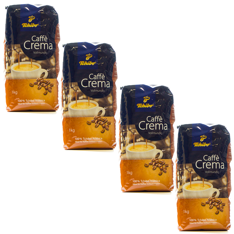 Tchibo Caffè Crema Rijk 4 kg koffiebonen voordeeldoos