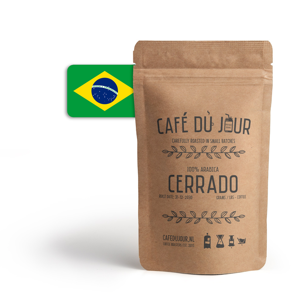 Café du Jour 100 arabica specialiteit Cerrado faizenda recanto edition