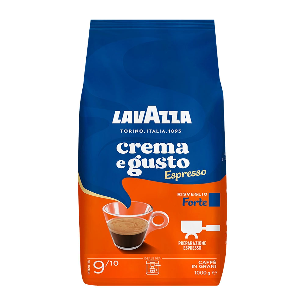 Lavazza Crema e Gusto Espresso Forte koffiebonen 1 kilo