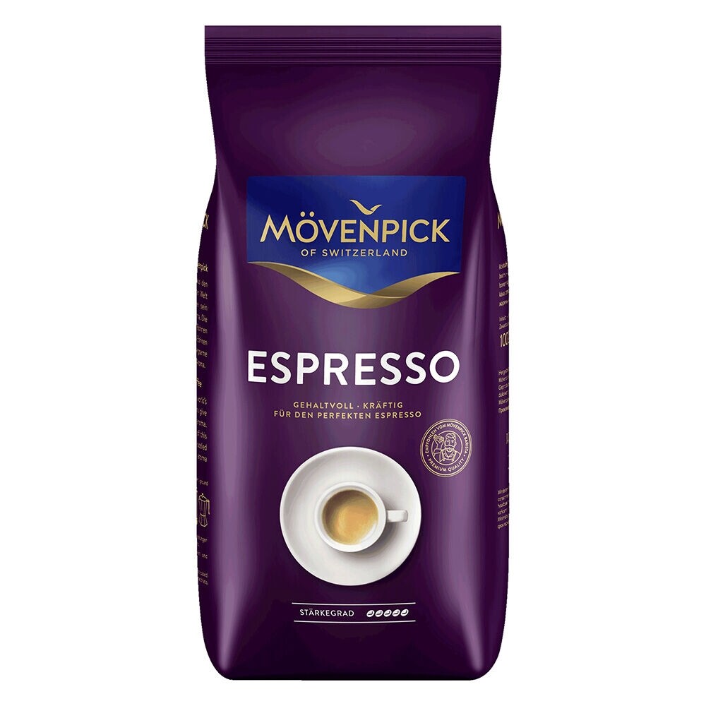 Mövenpick Espresso - koffiebonen - 4 x 1 kilo