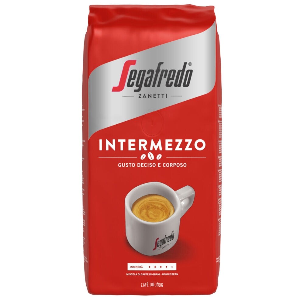 Segafredo Intermezzo - koffiebonen - 8 x 1 kilo