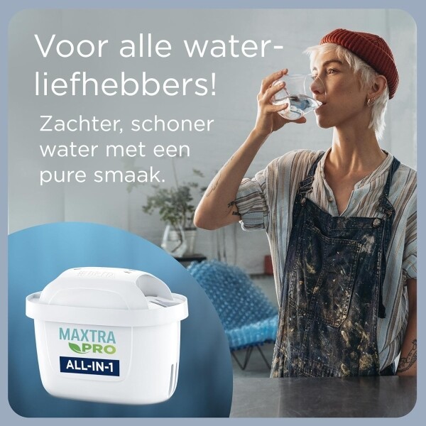 Brita - Glas Filterkan + 1 Maxtra Filterpatroon 1ST