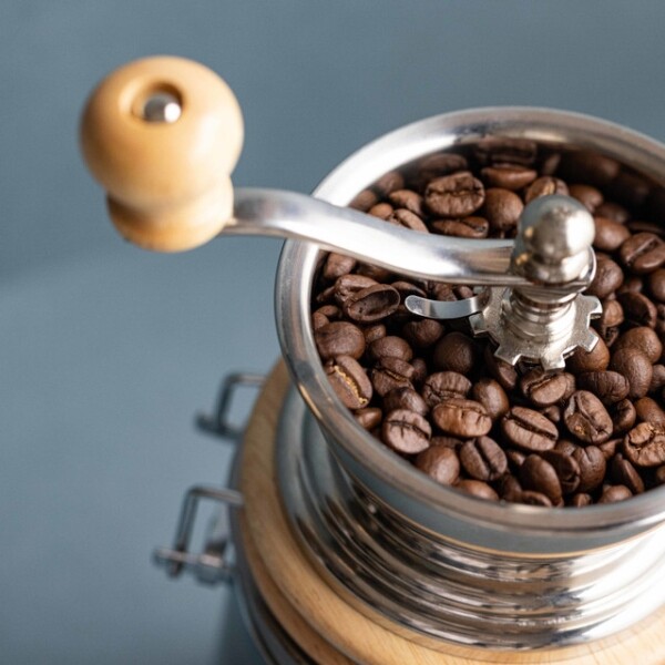 La Cafetière - koffiemolen / bonenmaler - RVS