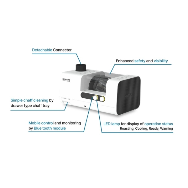 Gene Café CBR 301 - koffiebrander - bluetooth