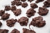 Koffierotsjes van chocolade en koffie melkchocolade