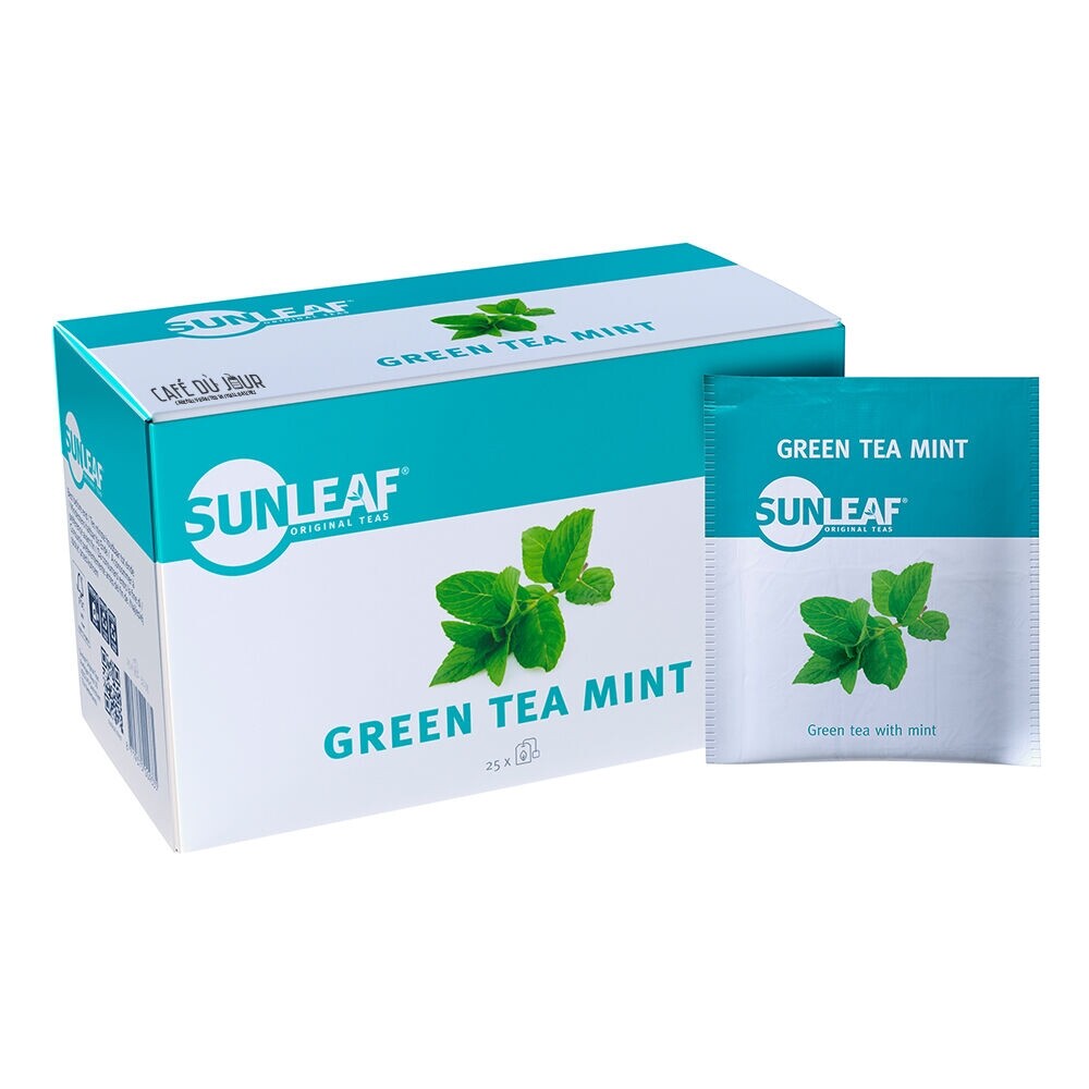 Green Tea Mint - Sunleaf - 25 theezakjes